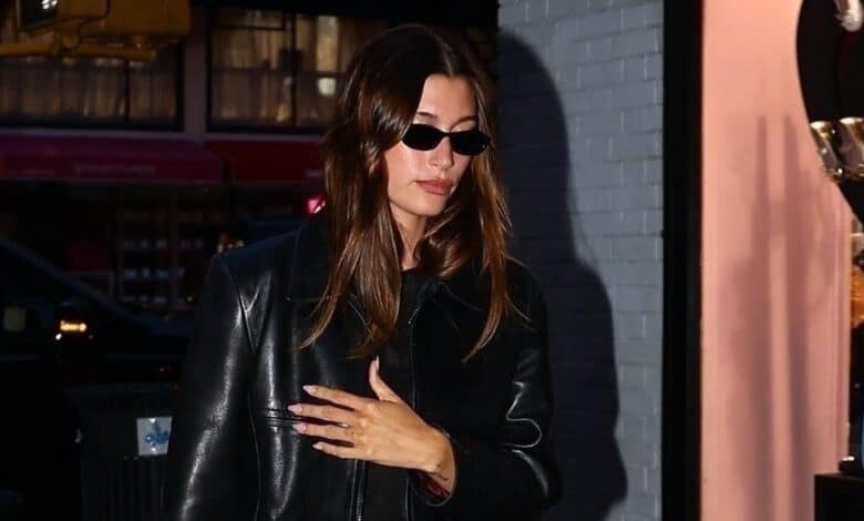 Hailey Bieber Was Photographed Not Wearing Wedding Ring on Girls’ Night in New York City