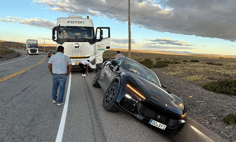 Veja o acidente da Ferrari Purosangue que fazia uma grande viagem inusitada; muitos estavam com altas expectativas em relação ao trajeto escolhido - veja os detalhes.