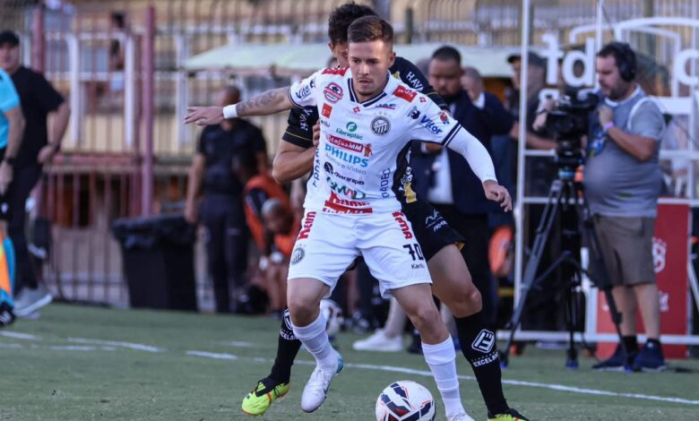 Operário e Volta Redonda se enfrentaram pela Série B.