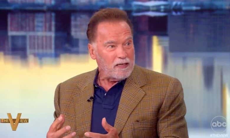 Arnold Schwarzenegger urges immigrants to 'behave like guests' on 'The View'
