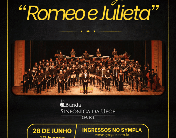 Banda Sinfônica da Uece apresenta repertório de grandes mestres da música sinfônica