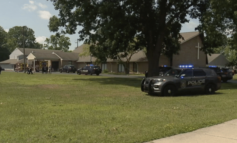 Police say gunman killed by church staff after he opened fire in Wayne