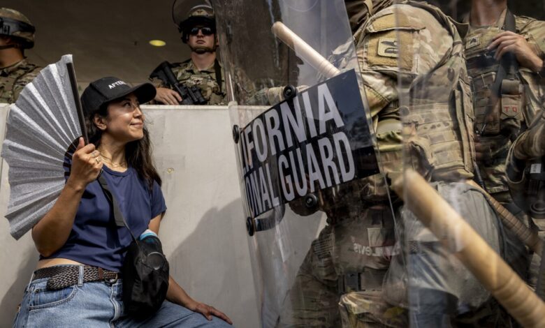 Appeals court hears arguments in National Guard deployment in Los Angeles