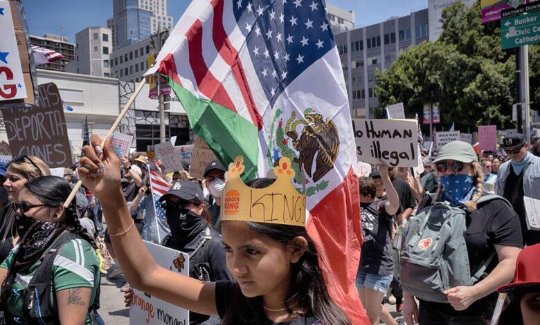 Demonstrators rally against Trump at 'No Kings' protests