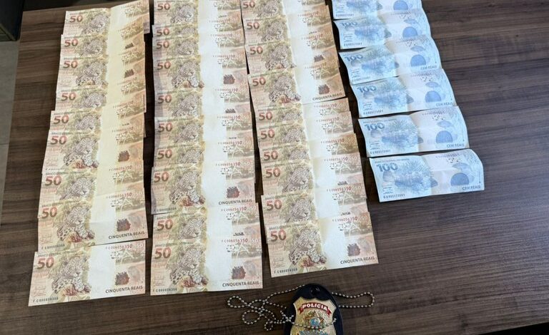 Homem é preso com mais de R$ 2 mil em notas falsas recebidas pelos Correios em Rondônia - Polícia