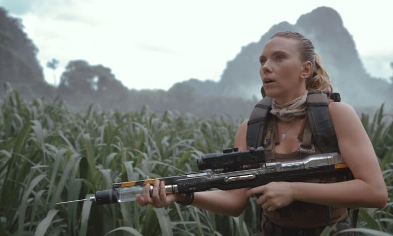 Scarlett Johansson as skilled covert operations expert Zora Bennett in Jurassic World Rebirth