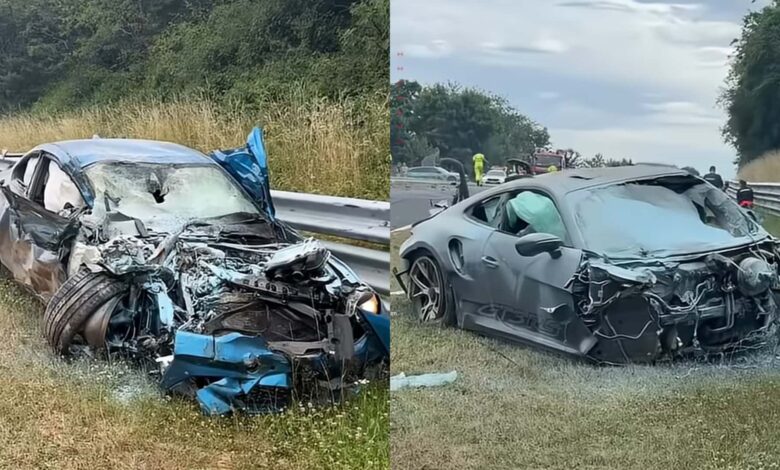 Acidente em Nürburgring choca, mas motoristas saem andando