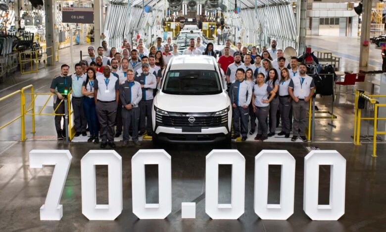 À espera do Kait, fábrica da Nissan em Resende (RJ) chega a 700 mil unidades