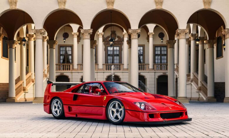Esta Ferrari F40 vai a leilão e pode ser a mais cara do mundo