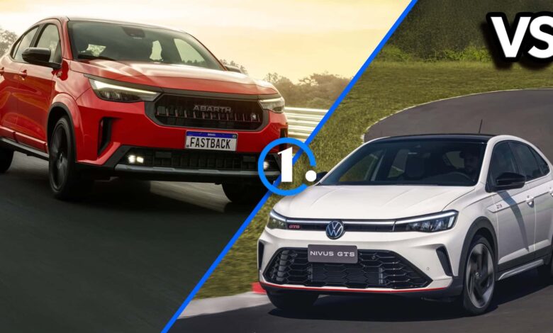 Fiat Fastback Abarth ou VW Nivus GTS 2026: qual entrega mais?
