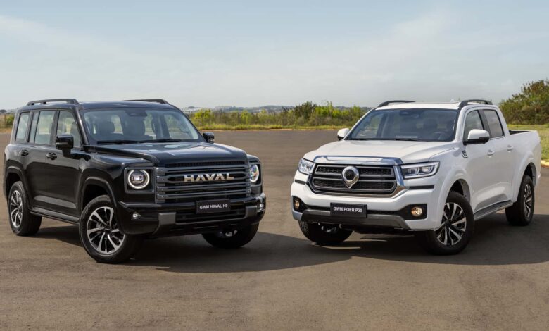 No Brasil em setembro, GWM Poer e Haval H9 já estão no site da marca