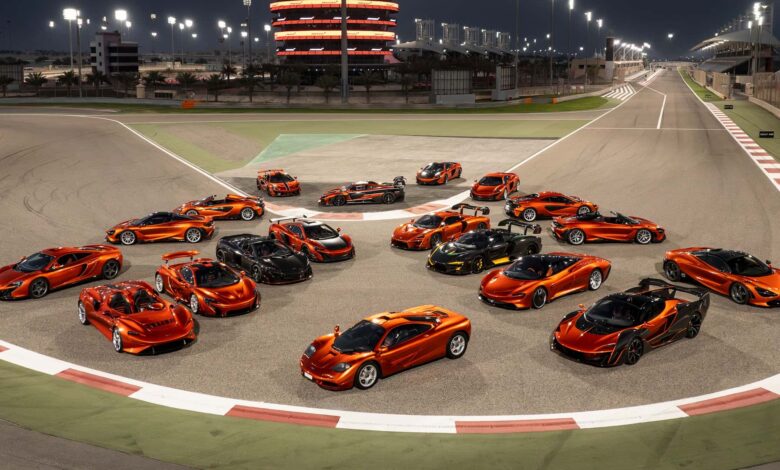 Prepare o bolso! A maior coleção de McLaren do mundo está à venda