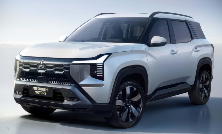 Mitsubishi revela SUV maior que o Outlander