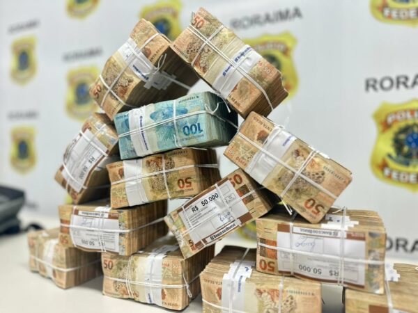 Dinheiro apreendido pela PF em Boa Vista é proveniente de fraude contra instituições financeiras