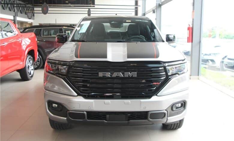 Ram Rampage 2025 sofre recall por problema no freio automático de emergência