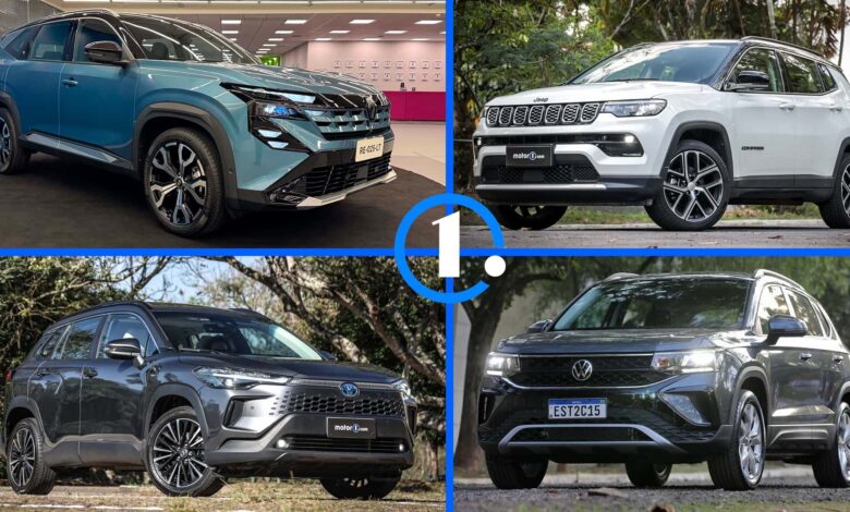 Como o novo Renault Boreal se compara a Compass, Taos e Corolla Cross?