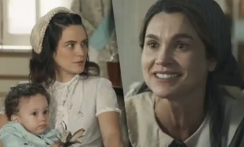 Bianca Bin e Flávia Alessandra em Êta Mundo Melhor!. Foto: Globo