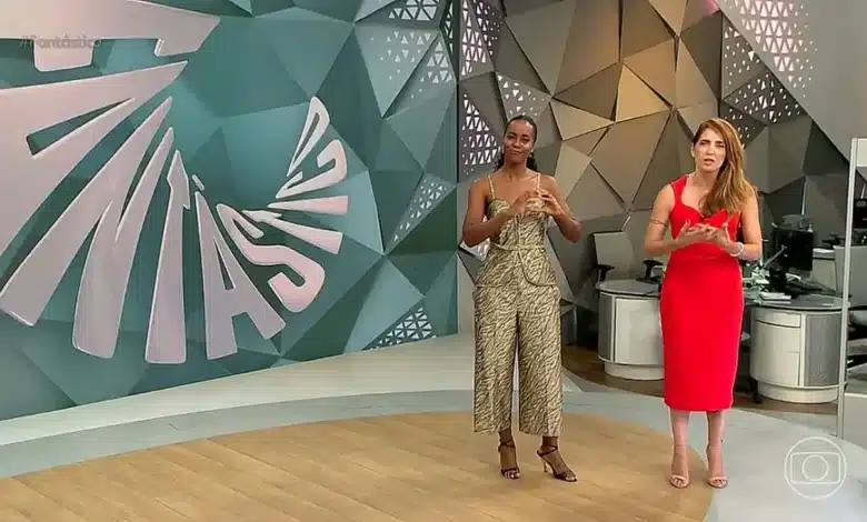 Maju Coutinho e Poliana Abritta. Foto: Reprodução/Fantástico (Globo)