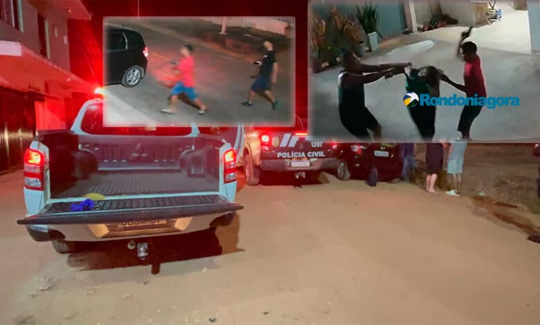 Vídeo: casal é feito refém e mulher é brutalmente agredida durante assalto no bairro Embratel em Porto Velho - Geral