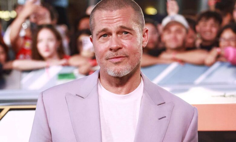 US actor Brad Pitt attends the photocall for the
