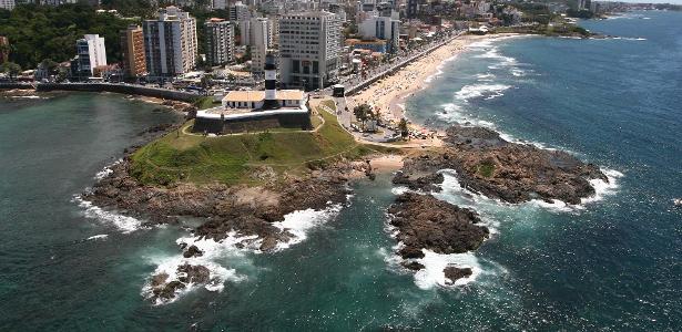 Cidade de Salvador, na Bahia
