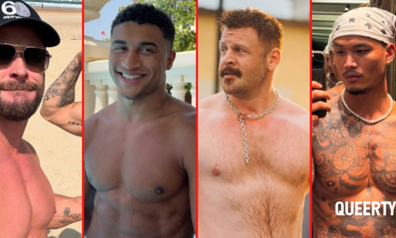 Chris Hemsworth's flex, John Duff's peach, & Tyler Cameron's truck