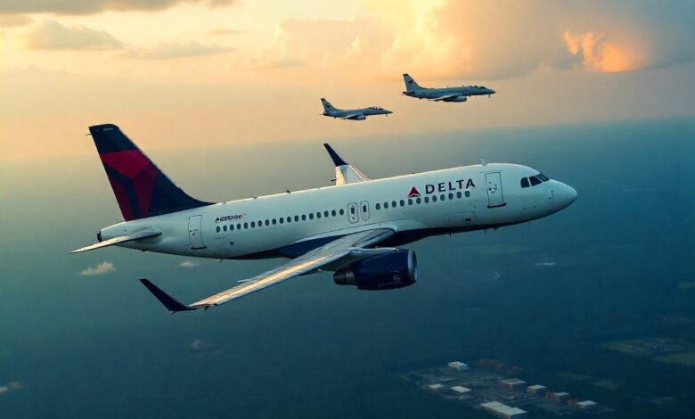 Airbus A319 da Delta Airlines com destino a Minneapolis quase colide com jatos da Força Aérea dos EUA sobre os céus da Virgínia. Nova atualização que você precisa saber