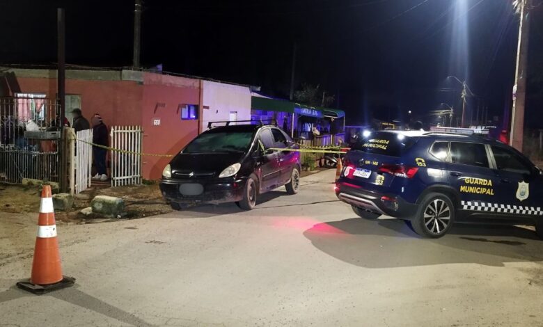 local onde o homem morreu esfaqueado pelo atual da ex-mulher