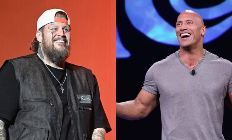 Jelly Roll and The Rock Have Been Friends For Almost 10 Years