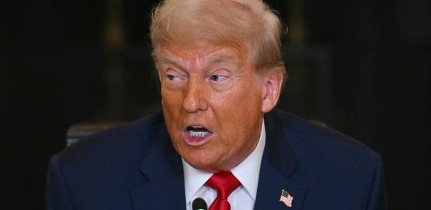 O presidente dos EUA, Donald Trump, na Casa Branca, em Washington