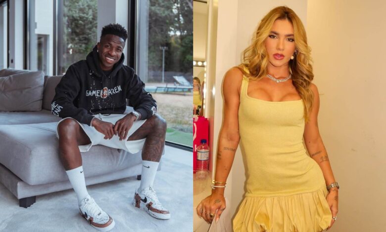 Vinicius Júnior e Virginia em fotos