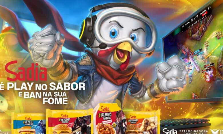 No Dia do Gamer, Sadia envia produtos da linha LoL para jogadores comemorarem jogando