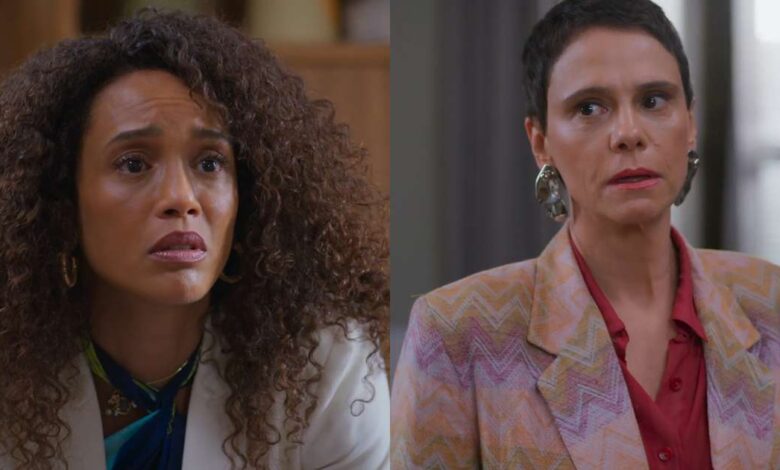 Celina resolve mudar a vida de Raquel novamente após deixar a sócia na miséria