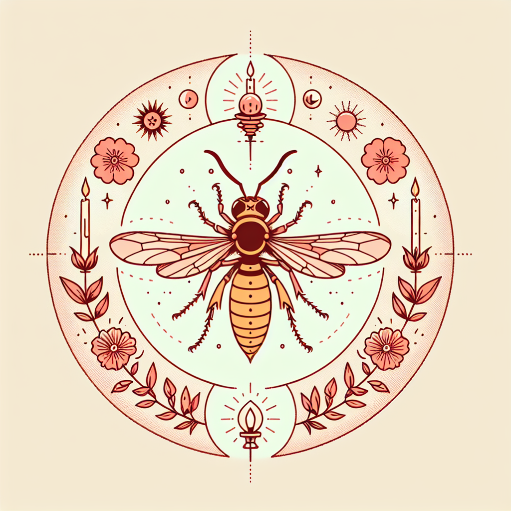 Significado espiritual do marimbondo e outros insetos