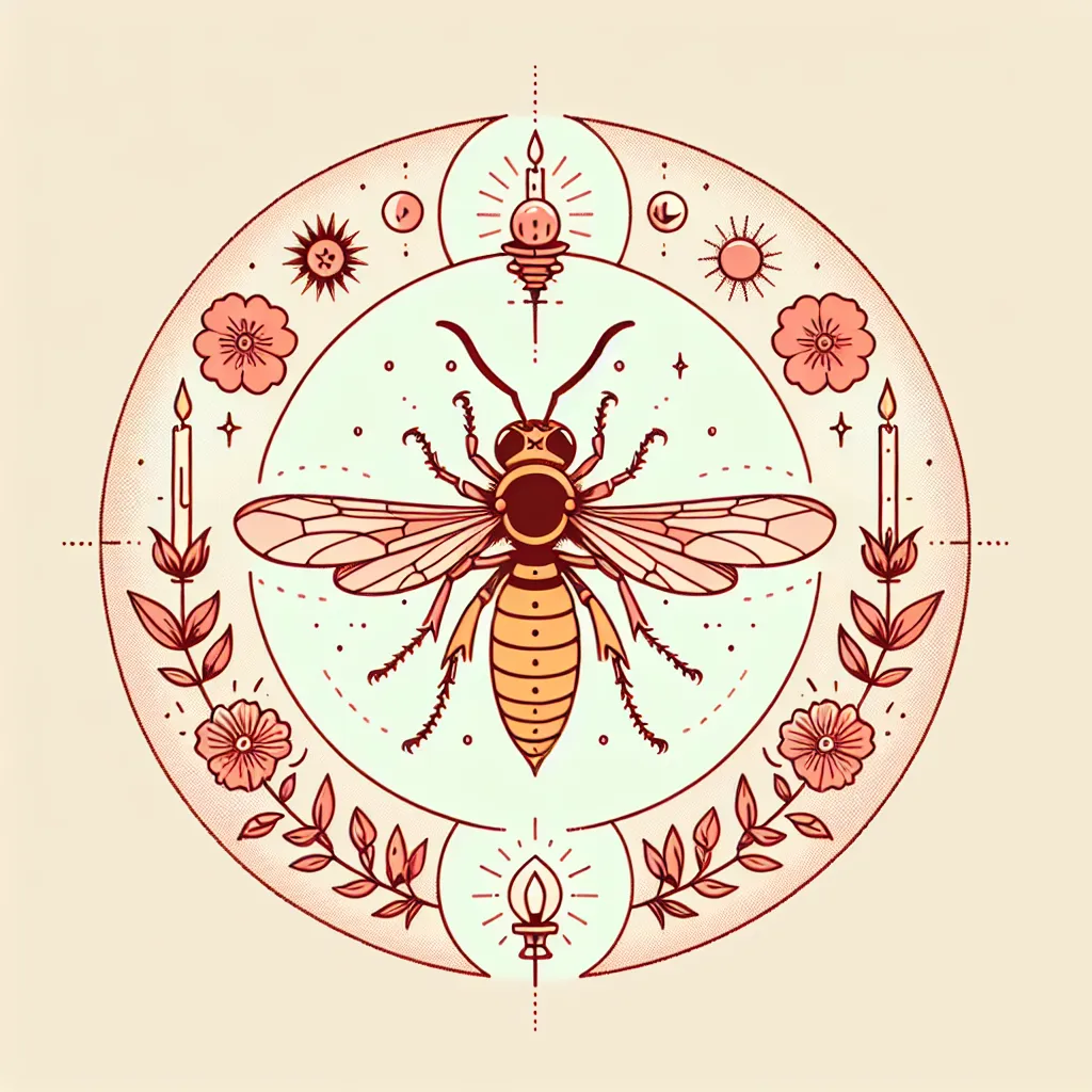 Significado espiritual do marimbondo e outros insetos