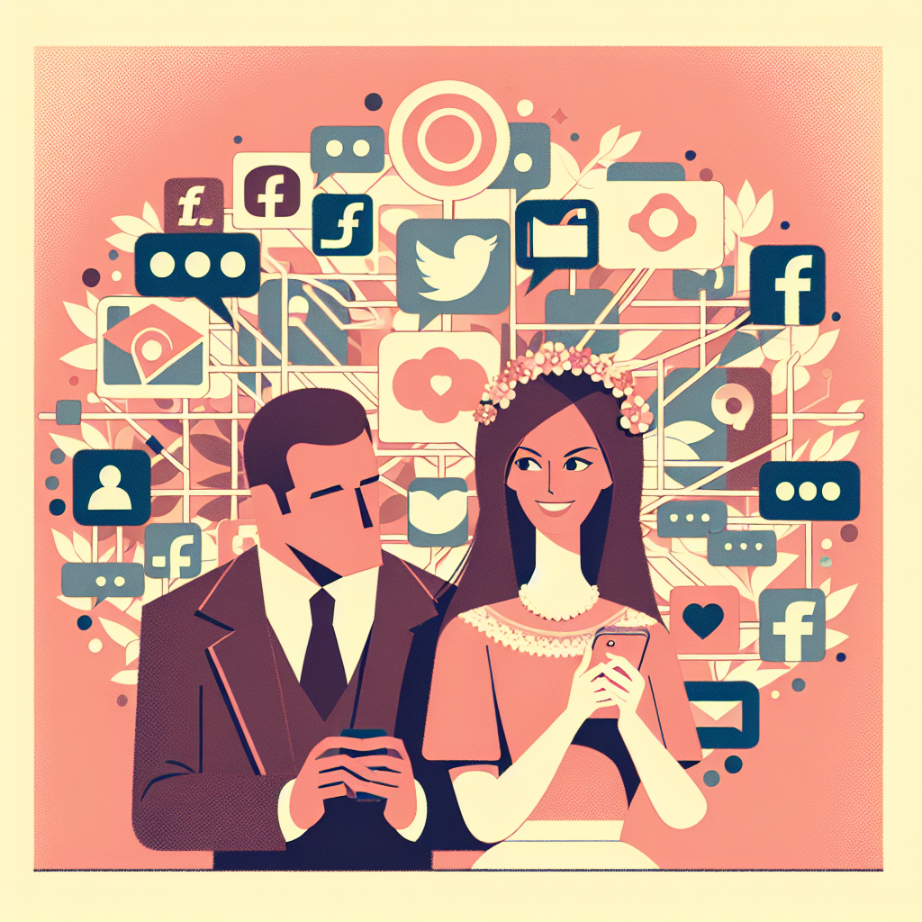 Esposa mente após criar redes sociais, revela marido