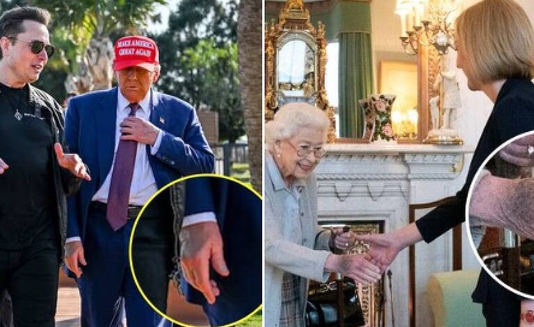Mancha na mão de Trump é comparada à de Elizabeth 2ª - 27/08/2025 - #Hashtag