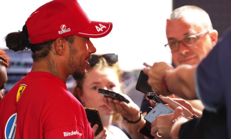 Chipper Lewis Hamilton 'grateful' to make Q3 at Dutch GP
