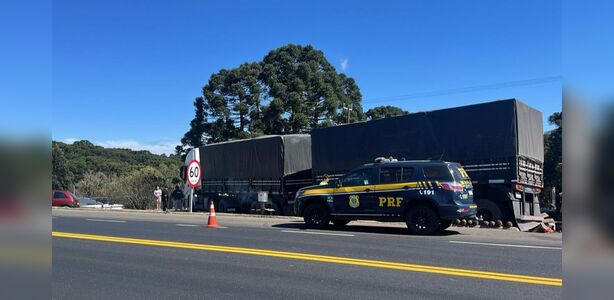 Caminhão sai da pista e mata vendedor que trabalhava às margens da BR-277