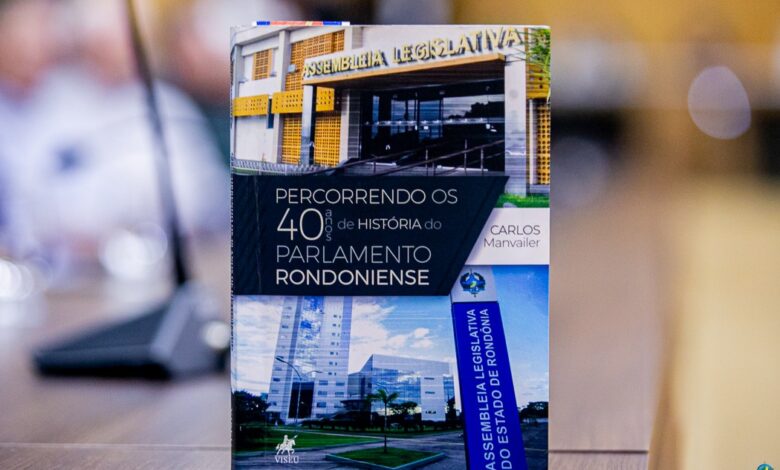 Secretário legislativo da Assembleia lança o livro "Percorrendo 40 anos de história do parlamento rondoniense" - Política