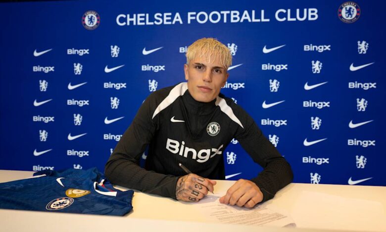 Chelsea complete Alejandro Garnacho signing! | News | Official Site