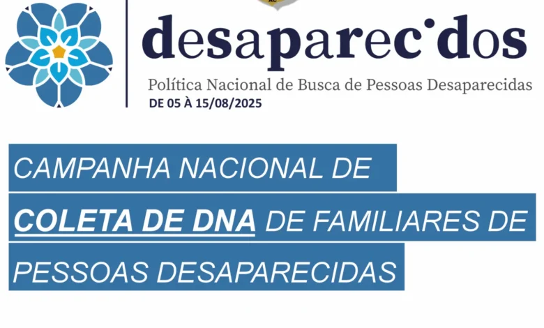 Campanha de coleta de DNA busca ampliar identificação de desaparecidos no Acre | ac24horas