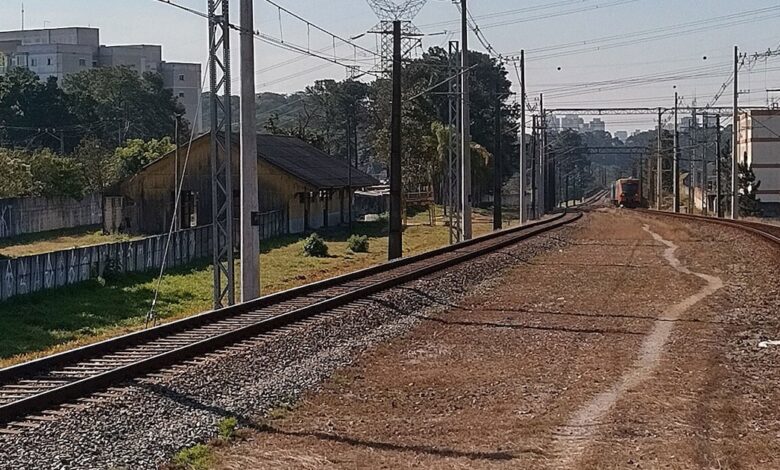 Como era a estação de trem desativada há três décadas que será usada para o The Town