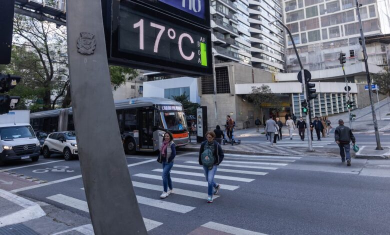 Quando o frio acaba em São Paulo?