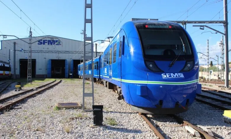 Zug der SFM auf Mallorca