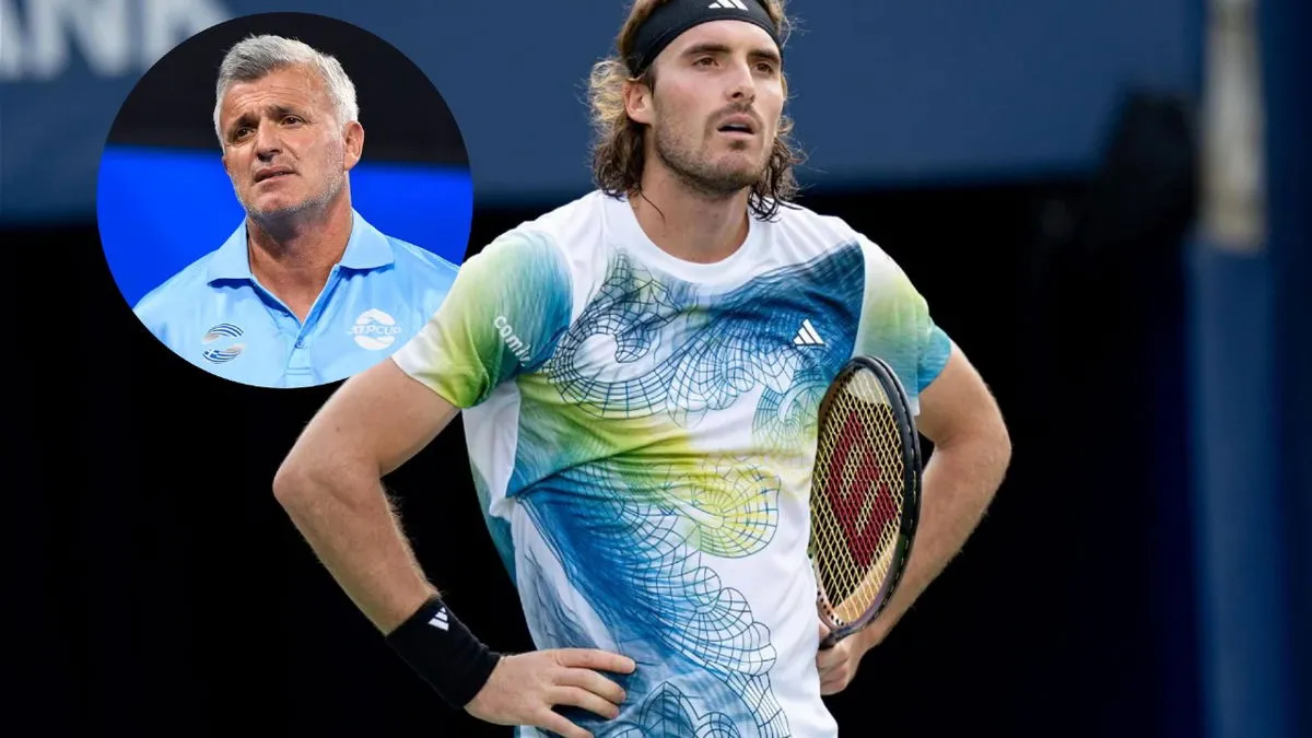 Pai de Stefanos Tsitsipas recebe advertência por perturbação no US Open