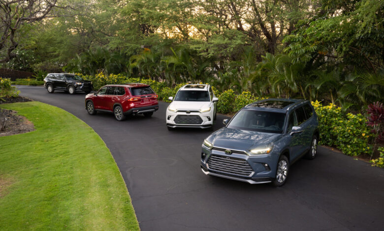 Toyota Grand Highlander 2026 chega com desempenho e estilo nos EUA