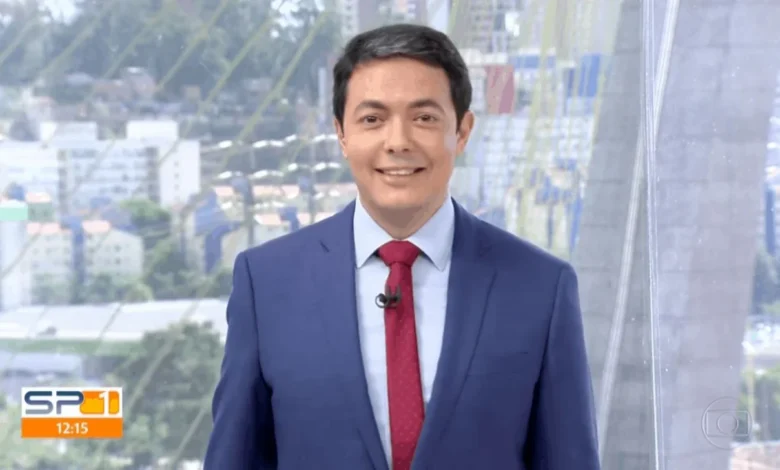 Alan Severiano apresenta o SP1. Foto: Reprodução/TV Globo