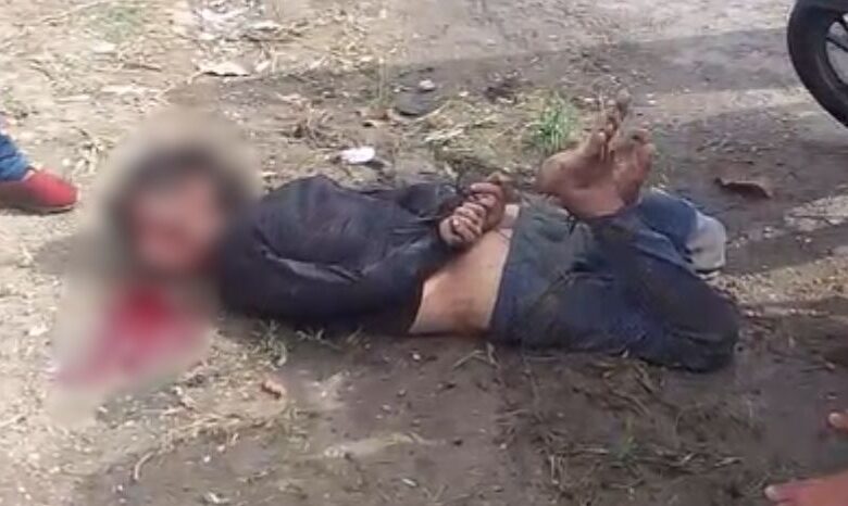 suposto assaltante é amarrado e espancado por moradores em Manaus