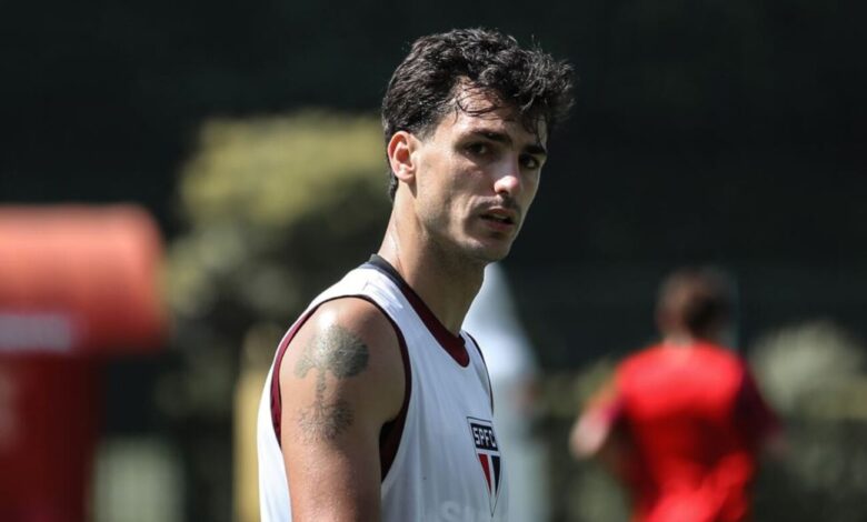 Cruzeiro reencontrará Dinenno; saiba sua situação no São Paulo
